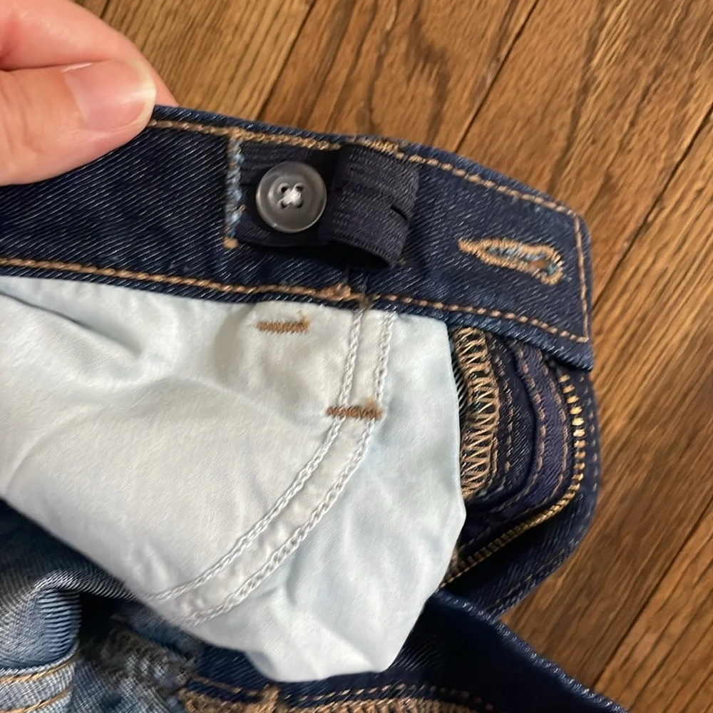 NWT Old Navy dark wash straight leg boys jeans